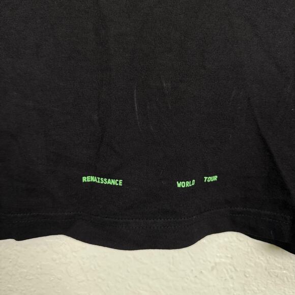 Beyoncé Renaissance World Tour Shirt Medium Concert Tee Green Horse Long Sleeve - Picture 8 of 12